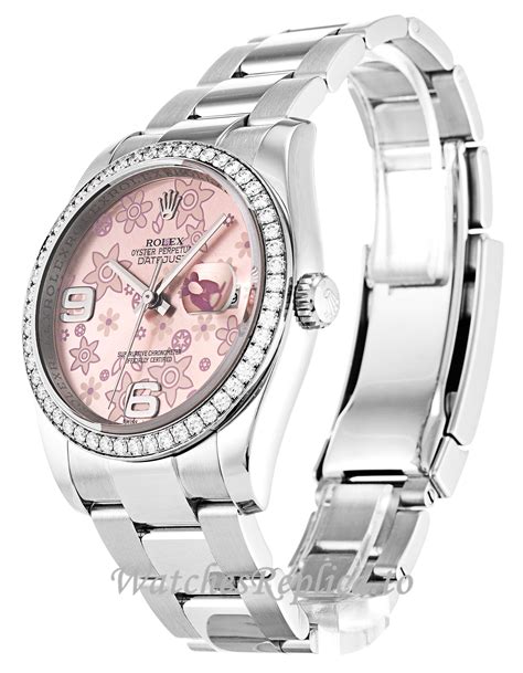 rolex floral dial price|women's rolex with flowers.